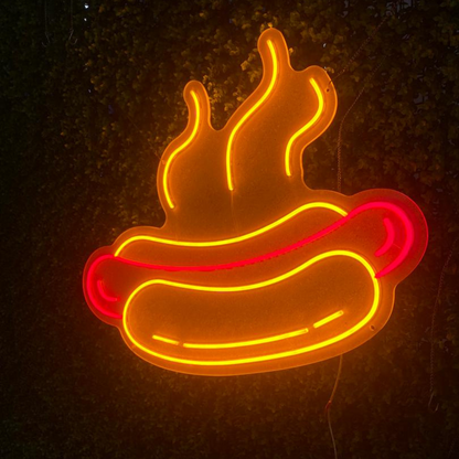 NeonCow™ Hot Dog Neon Sign