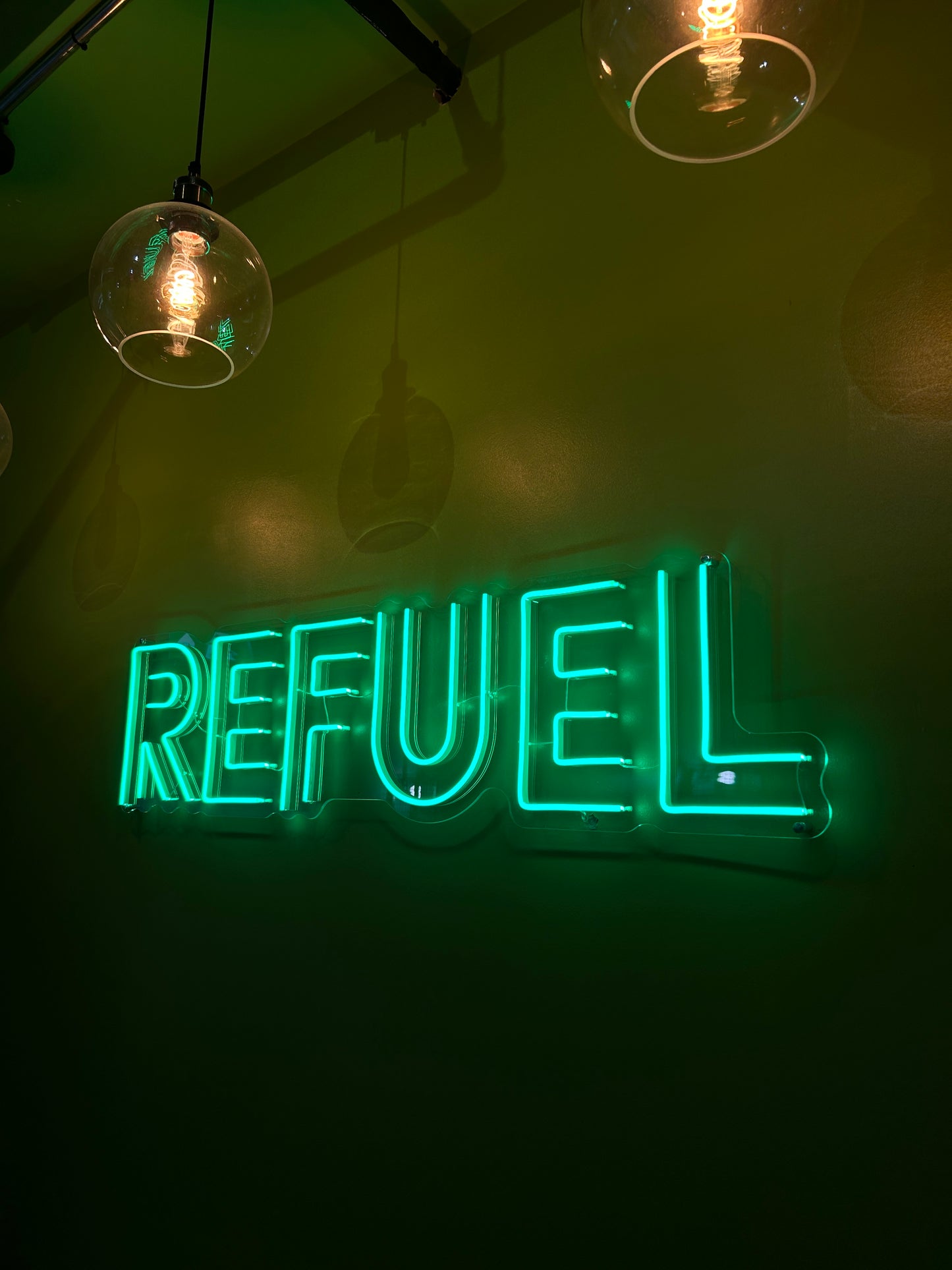 NeonCow™ "Refuel" Neon Sign