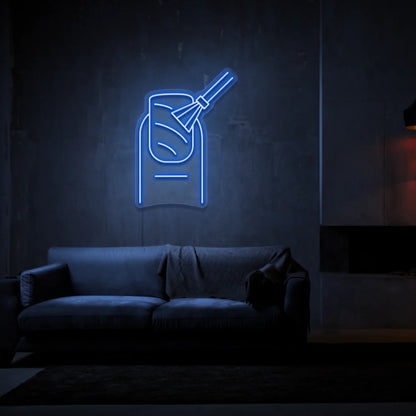 NeonCow™ Nail Artist Neon Sign