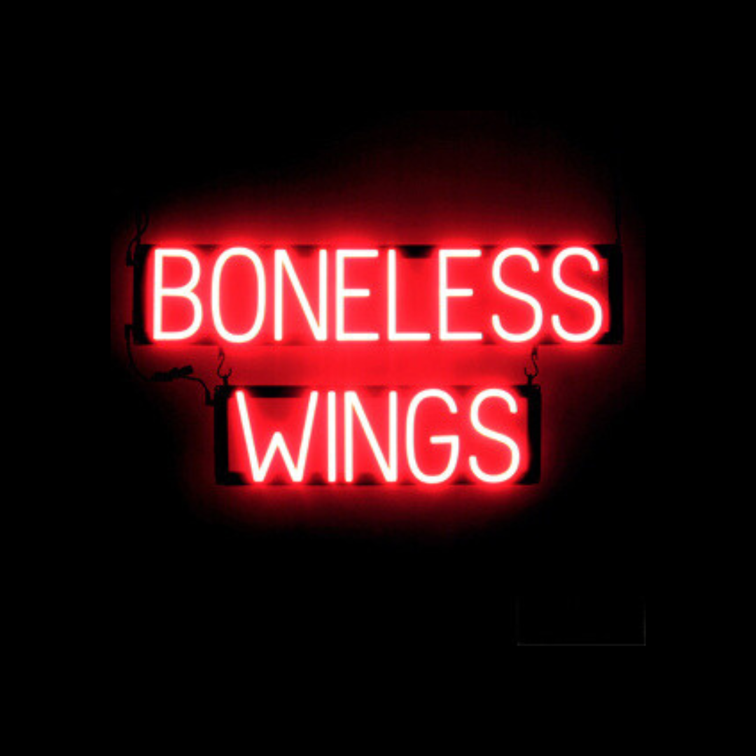 NeonCow™ "Boneless Wings"